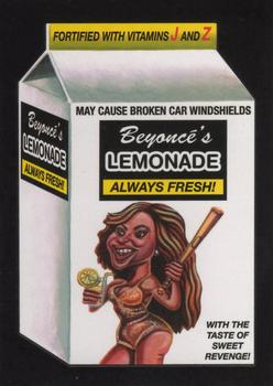2017 Topps Wacky Packages 50th Anniversary #2 Beyonce's Lemonade Front