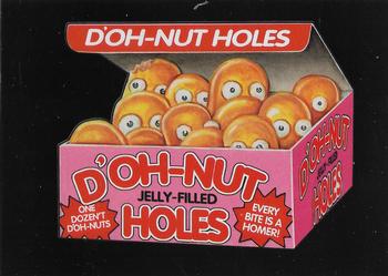 2017 Topps Wacky Packages 50th Anniversary #2 Doh-Nut Holes Front