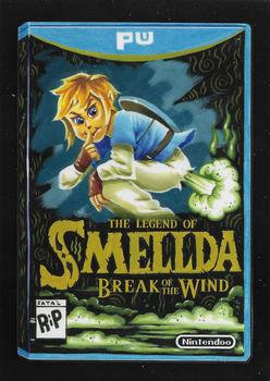 2017 Topps Wacky Packages 50th Anniversary #3 The Legend of Smellda: Break the Wind Front