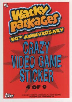 2017 Topps Wacky Packages 50th Anniversary #4 Curb-y Gumballs Back