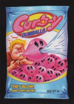 2017 Topps Wacky Packages 50th Anniversary #4 Curb-y Gumballs Front