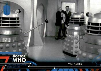 2016 Topps Doctor Who Extraterrestrial Encounters - Blue #51 The Daleks Front