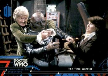 2016 Topps Doctor Who Extraterrestrial Encounters - Blue #58 The Time Warrior Front