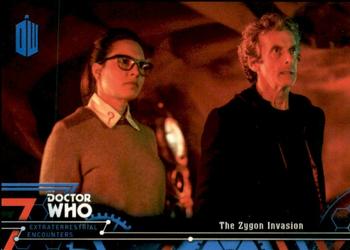 2016 Topps Doctor Who Extraterrestrial Encounters - Blue #97 The Zygon Invasion Front