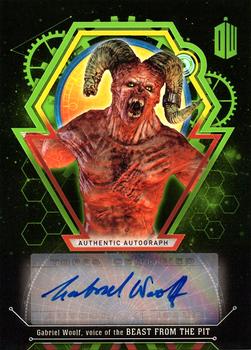 2016 Topps Doctor Who Extraterrestrial Encounters - Autographs #NNO Gabriel Woolf Front