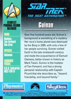 1993 SkyBox/Playmates Star Trek: The Next Generation #NNO Guinan Back