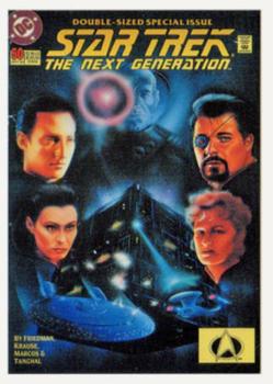 2016 Rittenhouse Star Trek: The Next Generation Portfolio Prints Series Two - Comic Book Cards #50 And Death Shall Have No Dominion Front