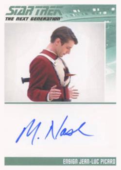 2016 Rittenhouse Star Trek: The Next Generation Portfolio Prints Series Two - Autographs (Classic Design) #NNO Marcus Nash Front