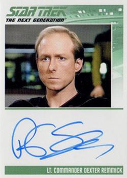 2016 Rittenhouse Star Trek: The Next Generation Portfolio Prints Series Two - Autographs (Classic Design) #NNO Robert Schenkkan Front