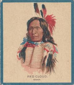 1934 Papoose Gum Indians (V254) #7 Red Cloud Front