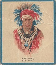1934 Papoose Gum Indians (V254) #8 Keokuk Front