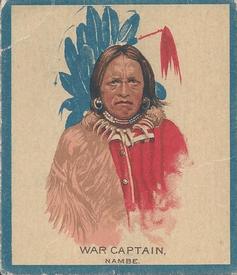 1934 Papoose Gum Indians (V254) #15 War Captain Front