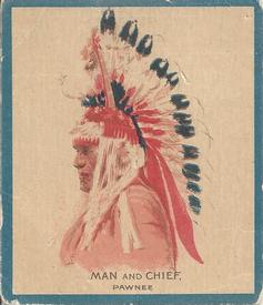 1934 Papoose Gum Indians (V254) #23 Man And Chief Front