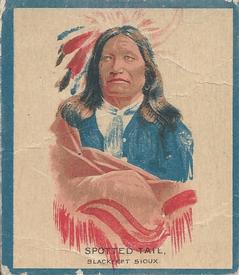 1934 Papoose Gum Indians (V254) #27 Spotted Tail Front