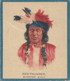 1934 Papoose Gum Indians (V254) #29 Red Thunder Front