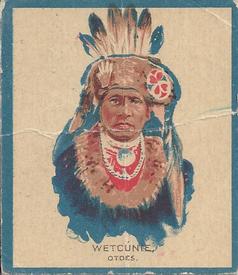 1934 Papoose Gum Indians (V254) #31 Wetcunie Front