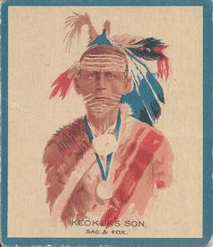 1934 Papoose Gum Indians (V254) #37 Keokuk's Son Front