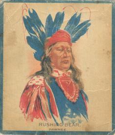 1934 Papoose Gum Indians (V254) #41 Rushing Bear Front