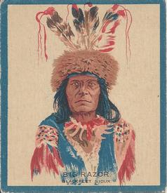 1934 Papoose Gum Indians (V254) #42 Big Razor Front