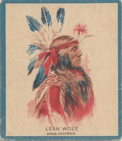 1934 Papoose Gum Indians (V254) #47 Lean Wolf Front