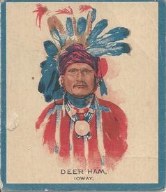 1934 Papoose Gum Indians (V254) #48 Deer Ham Front