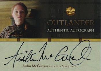 2016 Cryptozoic Outlander Season 1 - Autographs #AM Aislín McGuckin Front