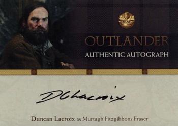 2016 Cryptozoic Outlander Season 1 - Autographs #DL Duncan Lacroix Front