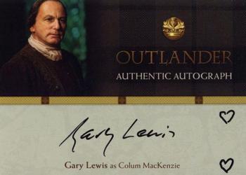 2016 Cryptozoic Outlander Season 1 - Autographs #GL Gary Lewis Front