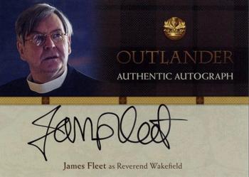 2016 Cryptozoic Outlander Season 1 - Autographs #JF James Fleet Front