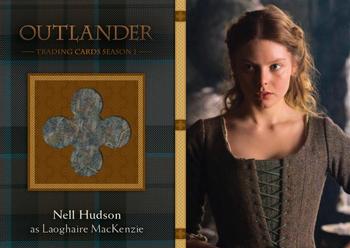2016 Cryptozoic Outlander Season 1 - Wardrobe #M09 Nell Hudson as Laoghaire MacKenzie Front
