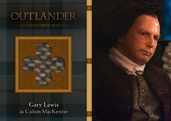 2016 Cryptozoic Outlander Season 1 - Wardrobe #M32 Gary Lewis as Colum MacKenzie Front