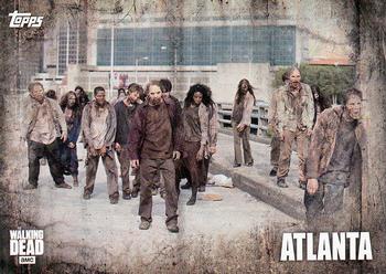 2016 Topps The Walking Dead Season 5 - Locations #L-4 Atlanta Front