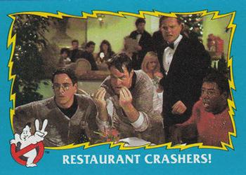 1989 Regina Ghostbusters II (Australia) #60 Restaurant Crashers! Front