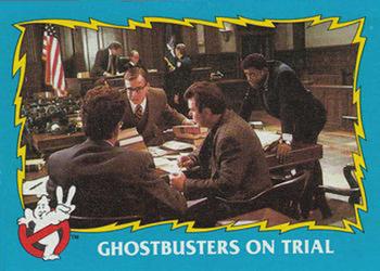 1989 Regina Ghostbusters II (New Zealand) #22 Ghostbusters on Trial Front