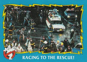 1989 Regina Ghostbusters II (New Zealand) #68 Racing to the Rescue! Front