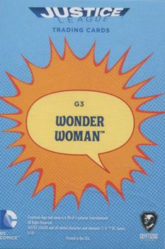 2016 Cryptozoic DC Comics: Justice League - Retro #G3 Wonder Woman Back