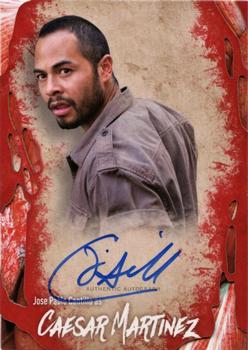 2016 Topps The Walking Dead Survival Box - Autographs #NNO Jose Pablo Cantillo Front