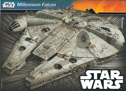 2014 Fathead Tradeables Star Wars #7 Millennium Falcon Front