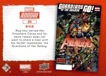 2016 Upper Deck Marvel Annual #14 Bug Back