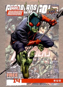 2016 Upper Deck Marvel Annual #14 Bug Front