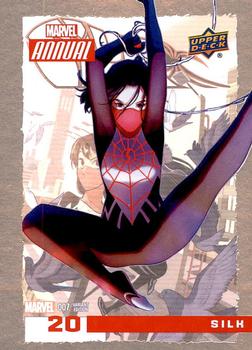 2016 Upper Deck Marvel Annual #20 Silk Front