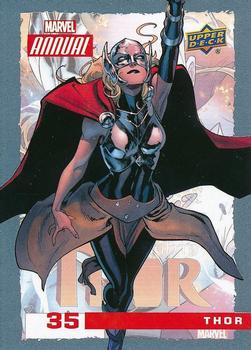 2016 Upper Deck Marvel Annual #35 Thor Front