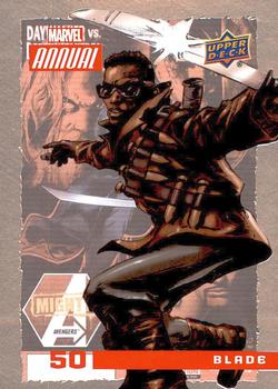 2016 Upper Deck Marvel Annual #50 Blade Front