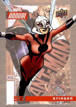2016 Upper Deck Marvel Annual #55 Stinger Front