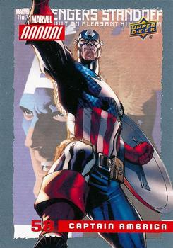 2016 Upper Deck Marvel Annual #58 Captain America Front