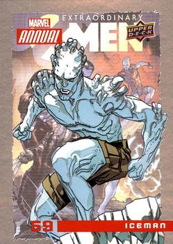 2016 Upper Deck Marvel Annual #59 Iceman Front