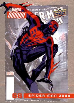2016 Upper Deck Marvel Annual #66 Spider-Man 2099 Front