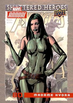 2016 Upper Deck Marvel Annual #80 Madame Hydra Front
