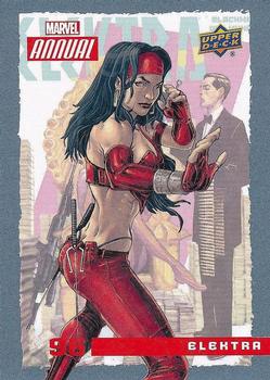 2016 Upper Deck Marvel Annual #96 Elektra Front