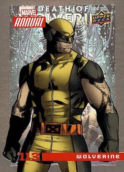 2016 Upper Deck Marvel Annual #113 Wolverine Front